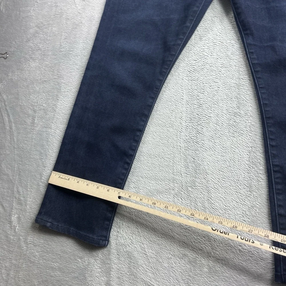 Banana Republic Traveler Jean 33x24* Slim Fit Mens Denim Pant‎ Blue Dark Wash